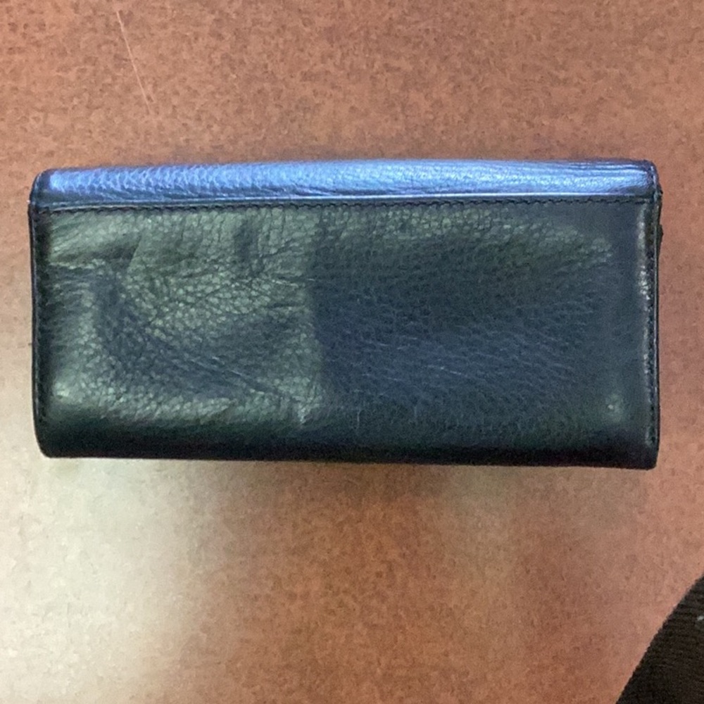 Michael Kors Black Leather Long Wallet - Picture 13 of 13